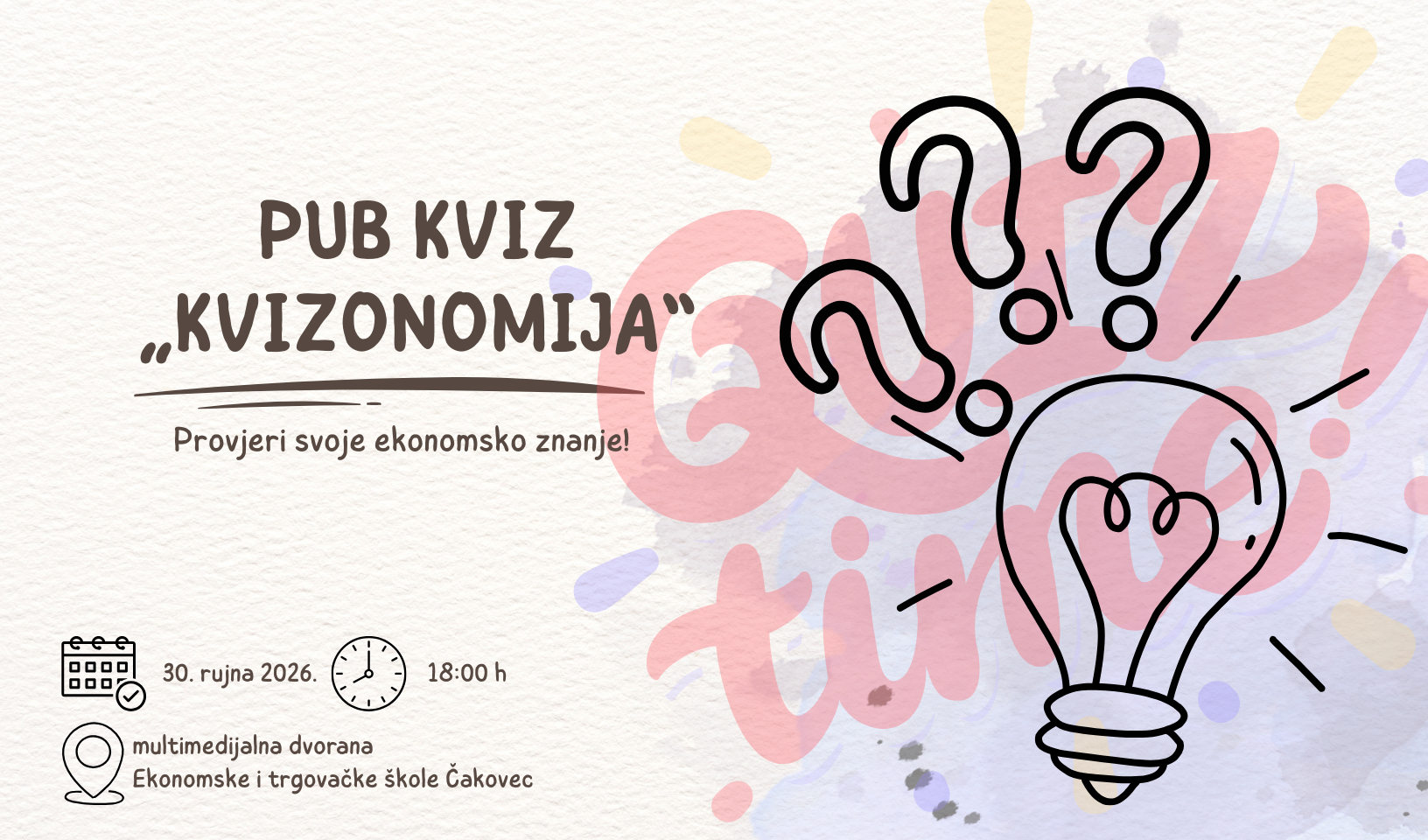 Pub kviz „Kvizonomija“ – provjeri svoje ekonomsko znanje
