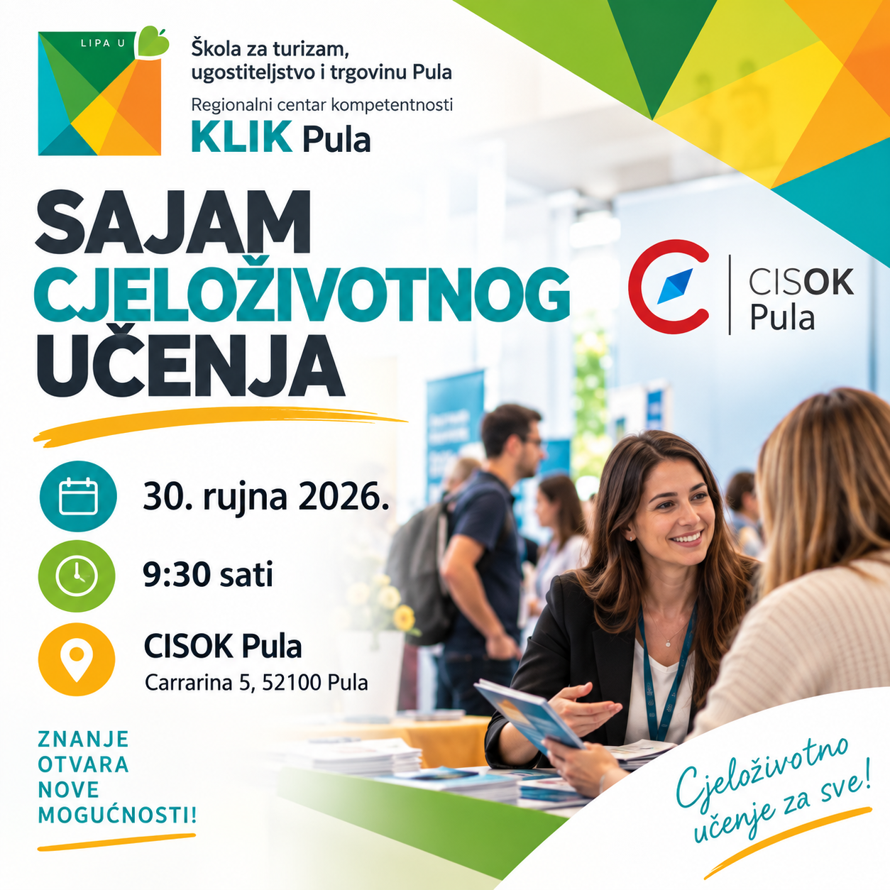 Sajam cjeloživotnog učenja - RCK KLIK Pula