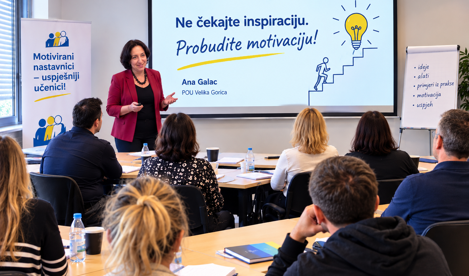 Ne čekajte inspiraciju. Probudite motivaciju! 