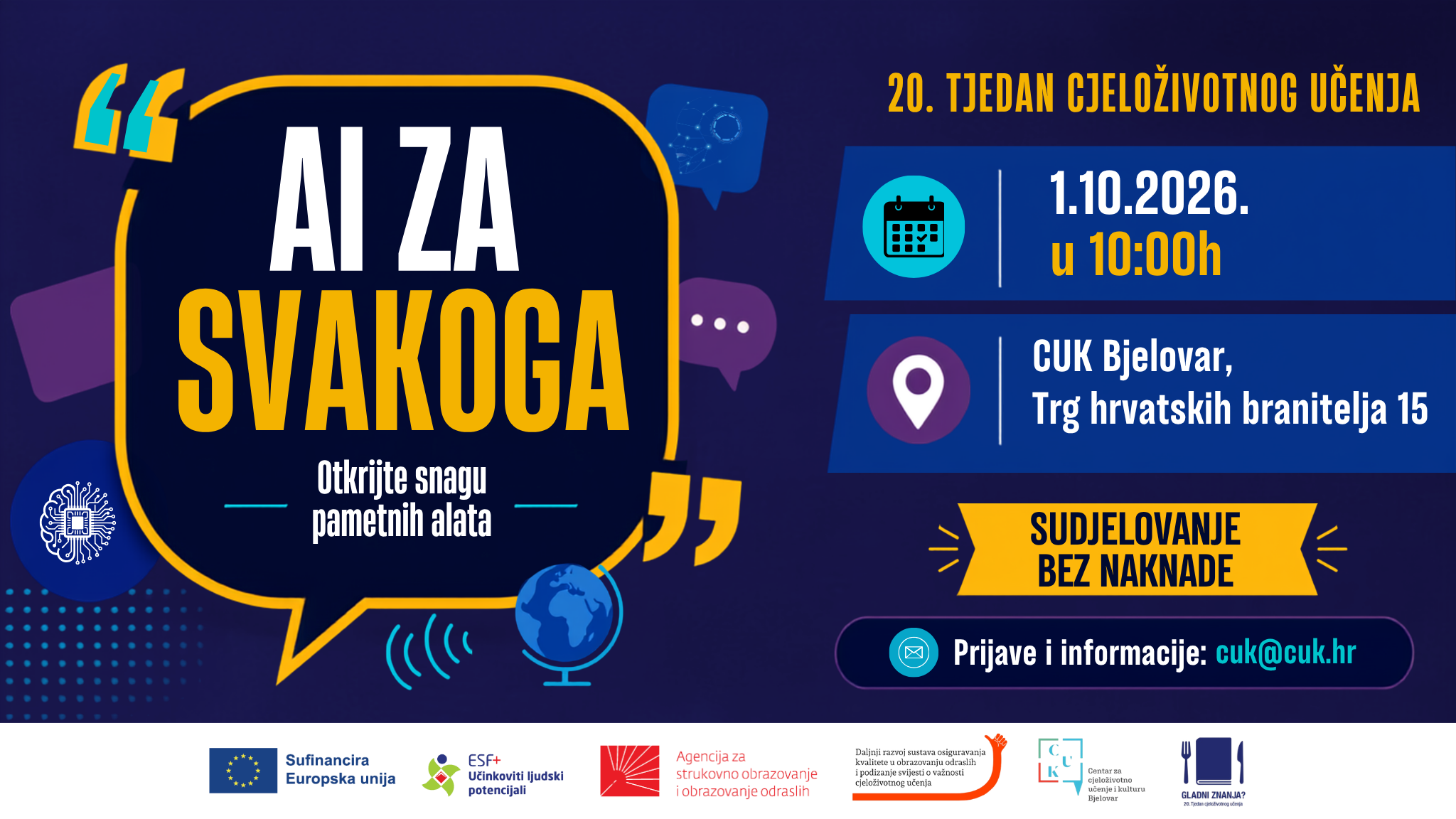 AI za svakoga "Otkrijte snagu pametnih alata"