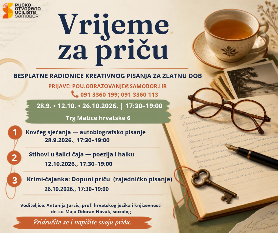 Kovčeg sjećanja - kreativno pisanje