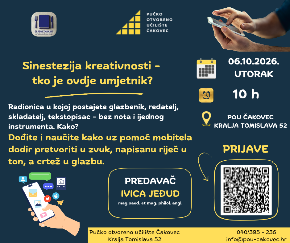 Sinestezija kreativnosti - tko je ovdje umjetnik? 
