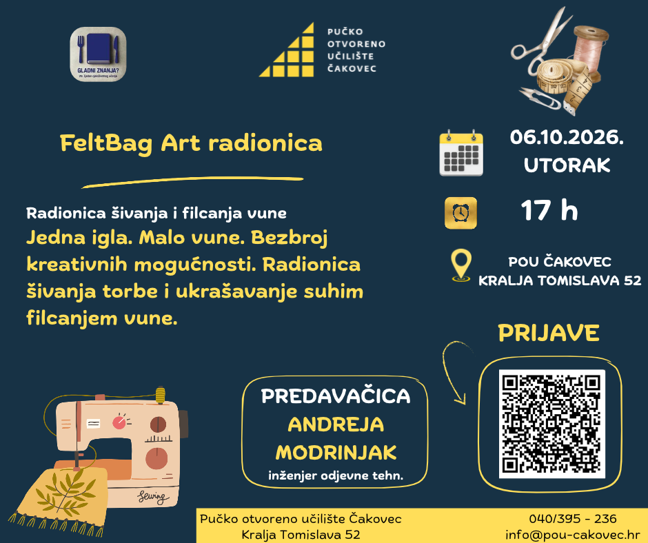 FeltBag Art radionica