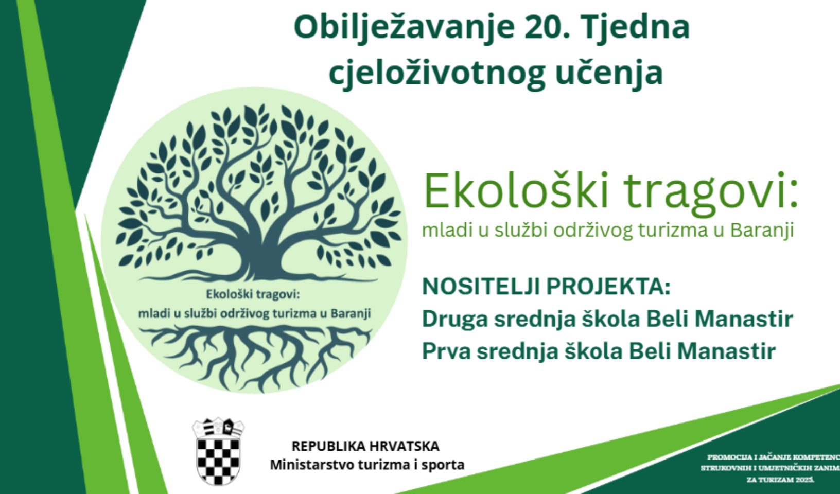 Traveša i Ekološki tragovi - cjeloživotno učenje bez granica