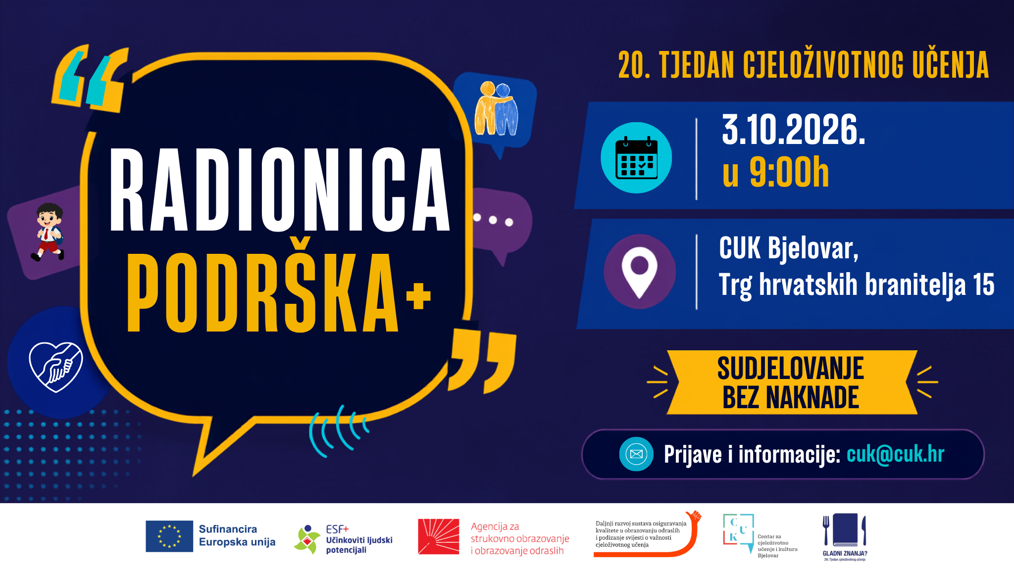 Radionica Podrška+