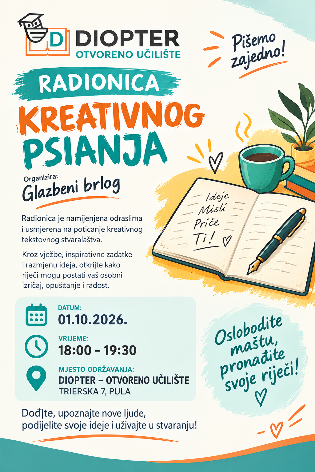 Radionica kreativnog pisanja