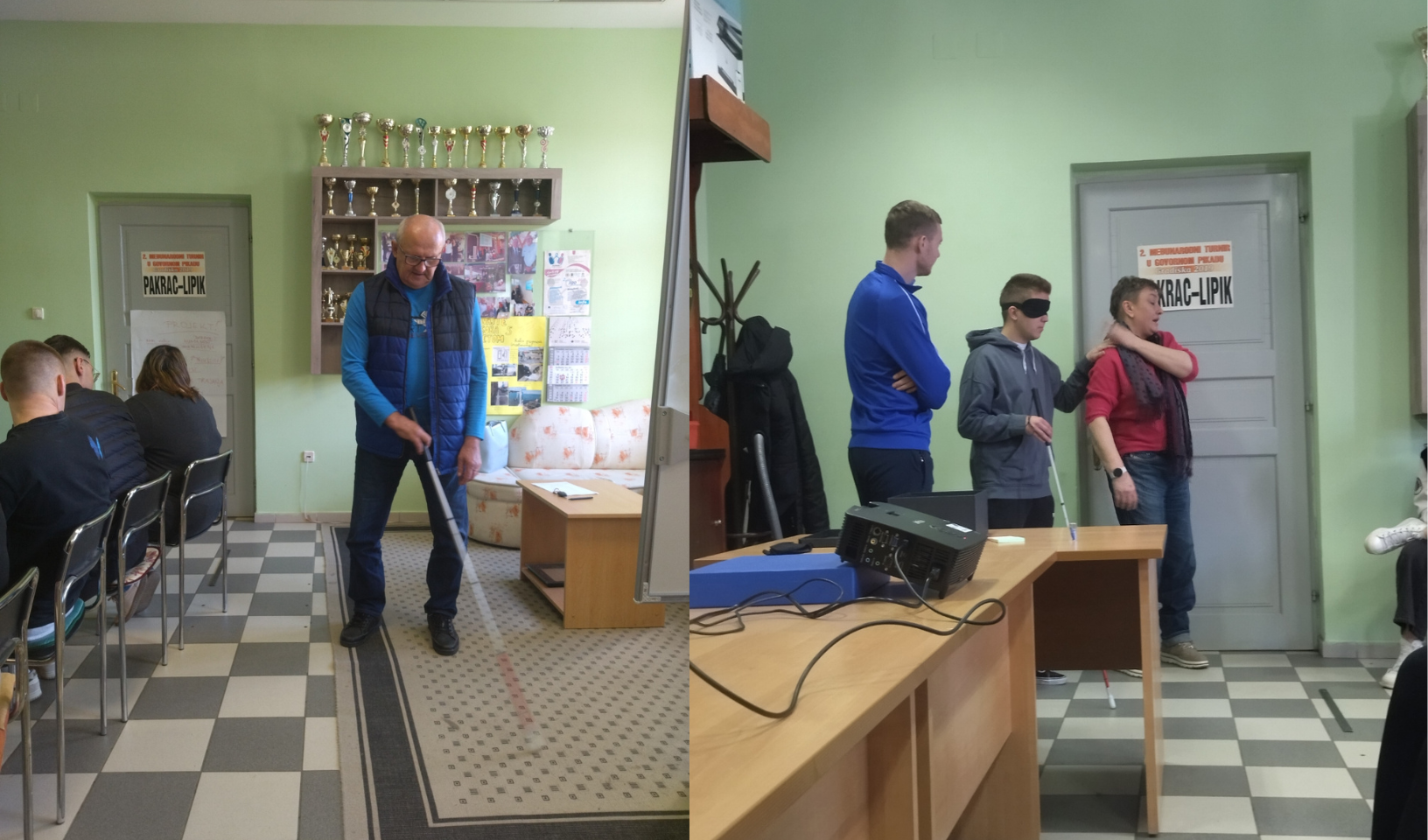 Edukacija učenika - Pristup i komunikacija sa slijepim osobama