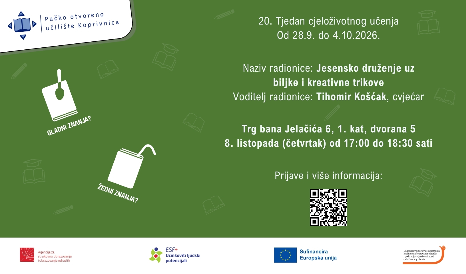 Jesensko druženje uz biljke i kreativne trikove