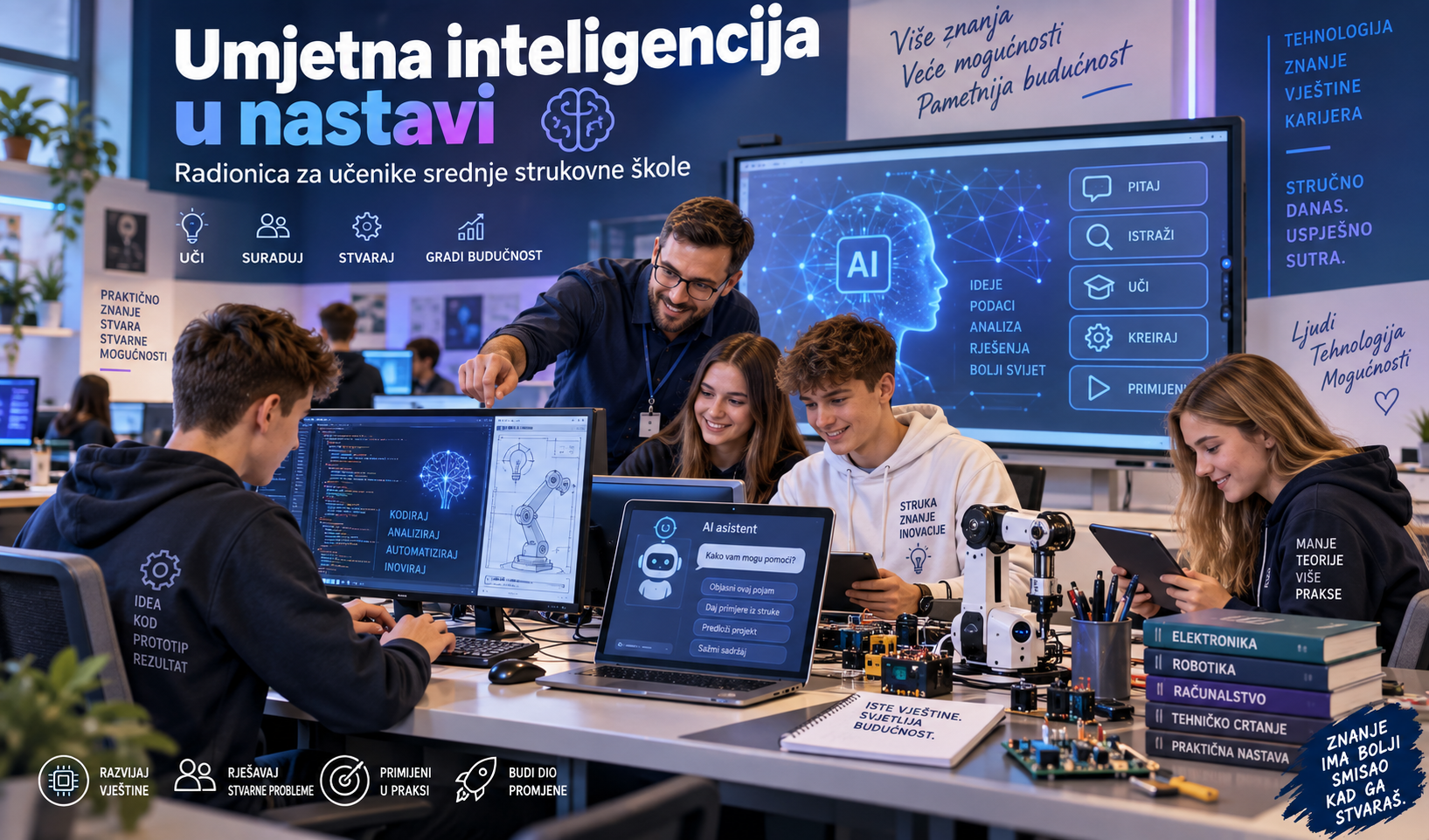 Način pravilnog korištenja umjetne inteligencije u nastavi