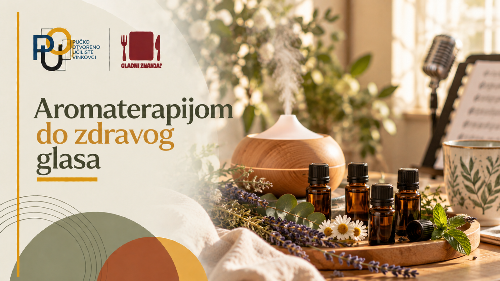 Aromaterapijom do zdravog glasa