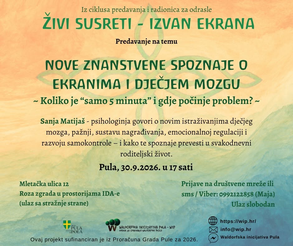 NOVE ZNANSTVENE SPOZNAJE O EKRANIMA I DJEČJEM MOZGU