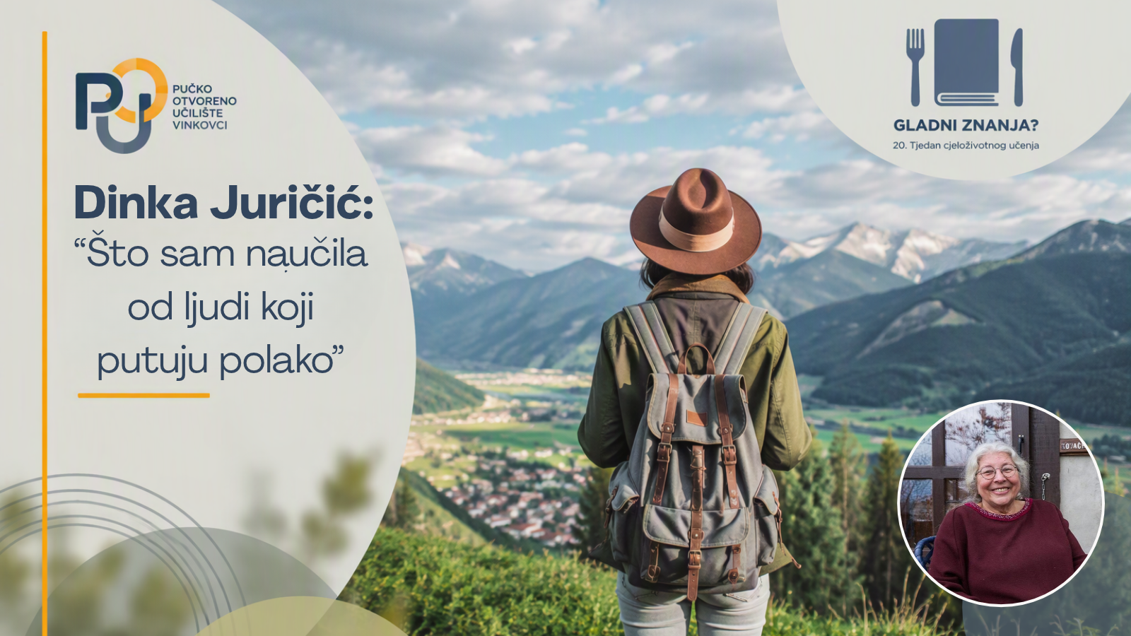 Dinka Juričić: "Što sam naučila od ljudi koji putuju polako"