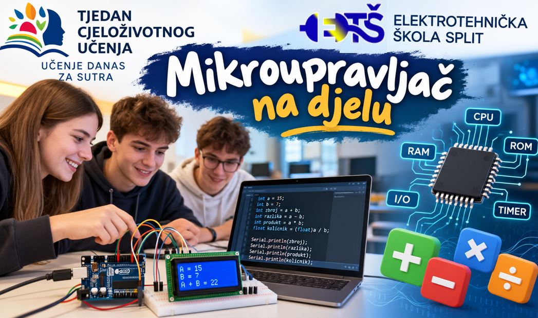 Mikroupravljač na djelu – od građe do programa