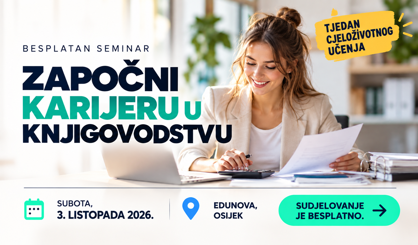 ZAPOČNI KARIJERU U KNJIGOVODSTVU
