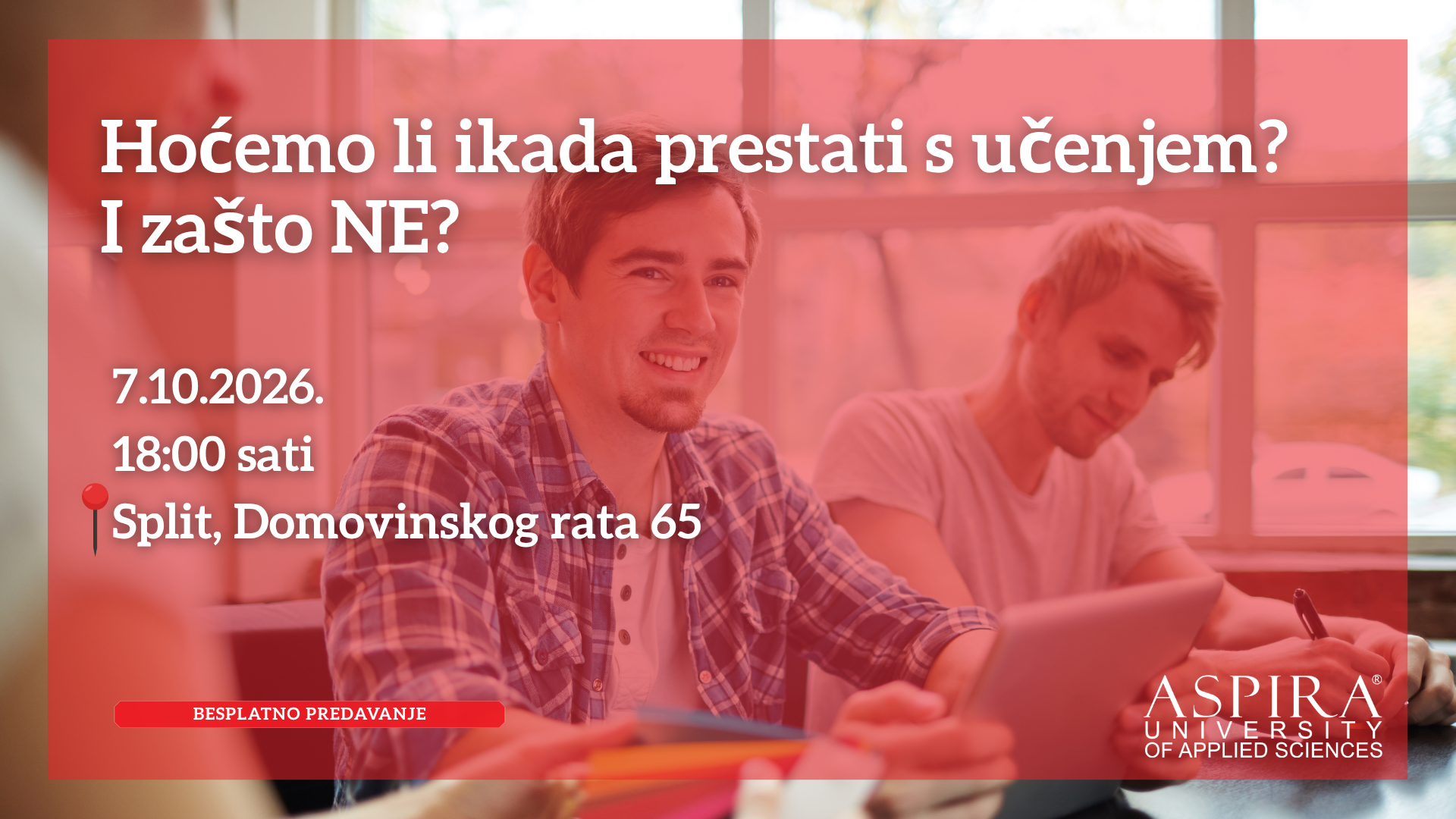 Hoćemo li ikada prestati s učenjem? I zašto NE?