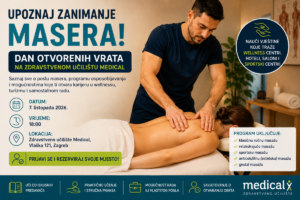 Upoznaj zanimanje masera: Dan otvorenih vrata na Zdravstvenom učilištu Medical